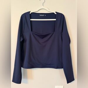 Abercrombie SoftAF Navy Long Sleeve